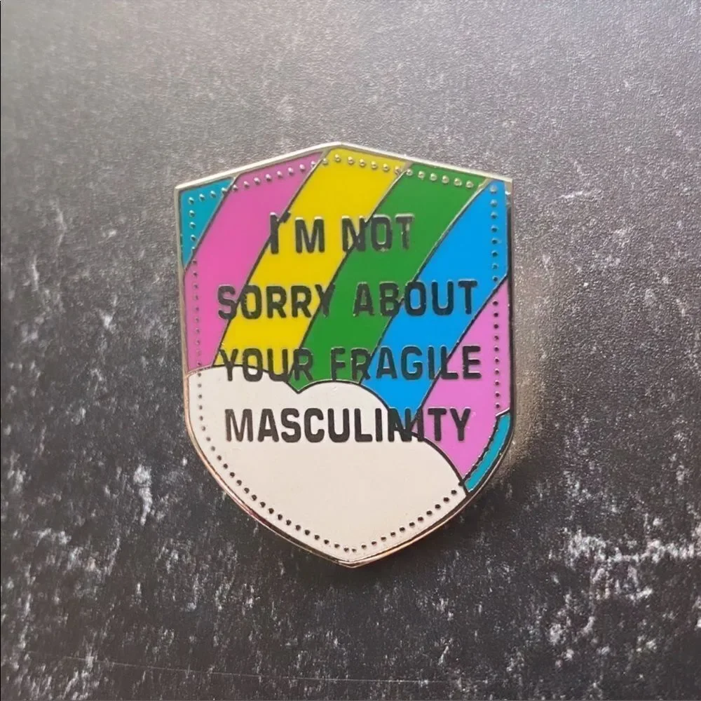 I’m Not Sorry Enamel Pin/ Brooch